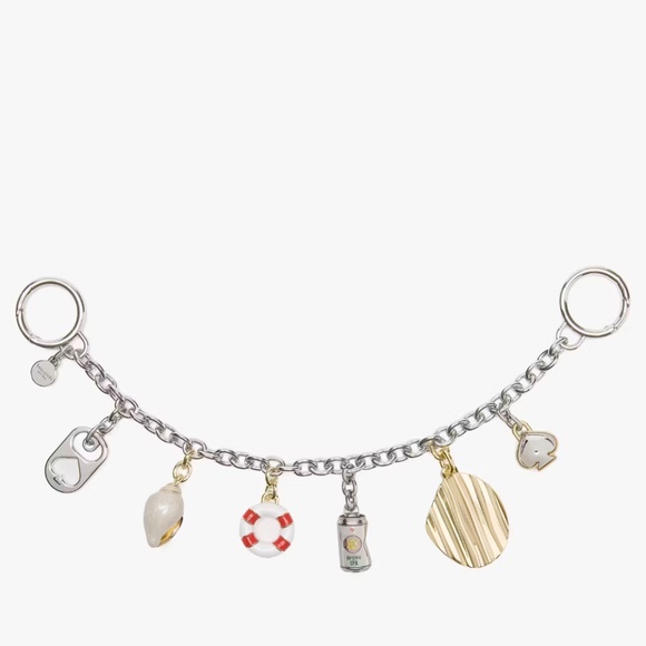 Kate Spade snack time bag charm chain - Picture 1 of 7